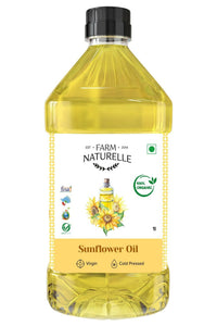 Thumbnail for Farm Naturelle Organic Virgin Cold Pressed Sunflower Oil - Distacart