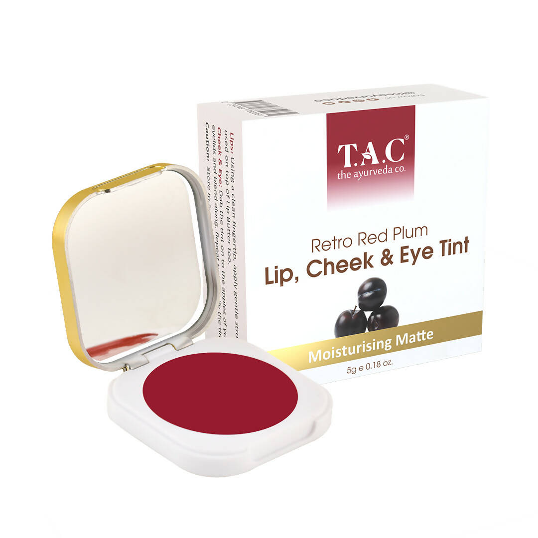TAC - The Ayurveda Co. Retro Red Lip, Cheek & Eye Tint - Distacart