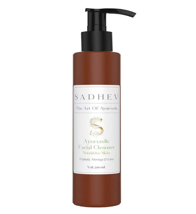 Sadhev Ayurvedic Facial Cleanser for Sensitive Skin - Distacart