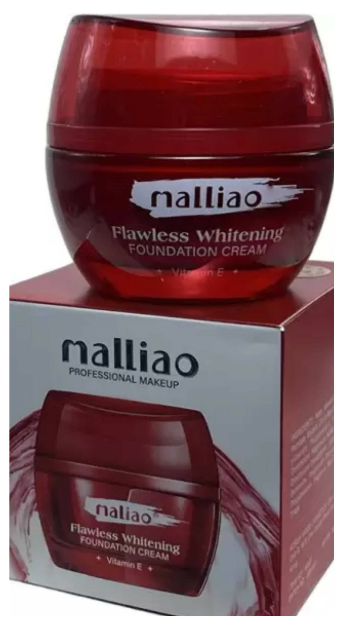 Maliao Flawless Whitening Foundation Cream With Vitamin E - Distacart