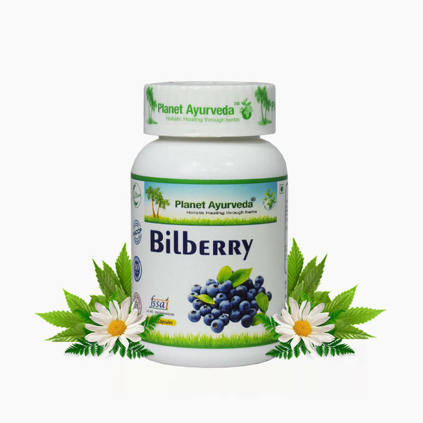 Planet Ayurveda Bilberry Capsules - Distacart