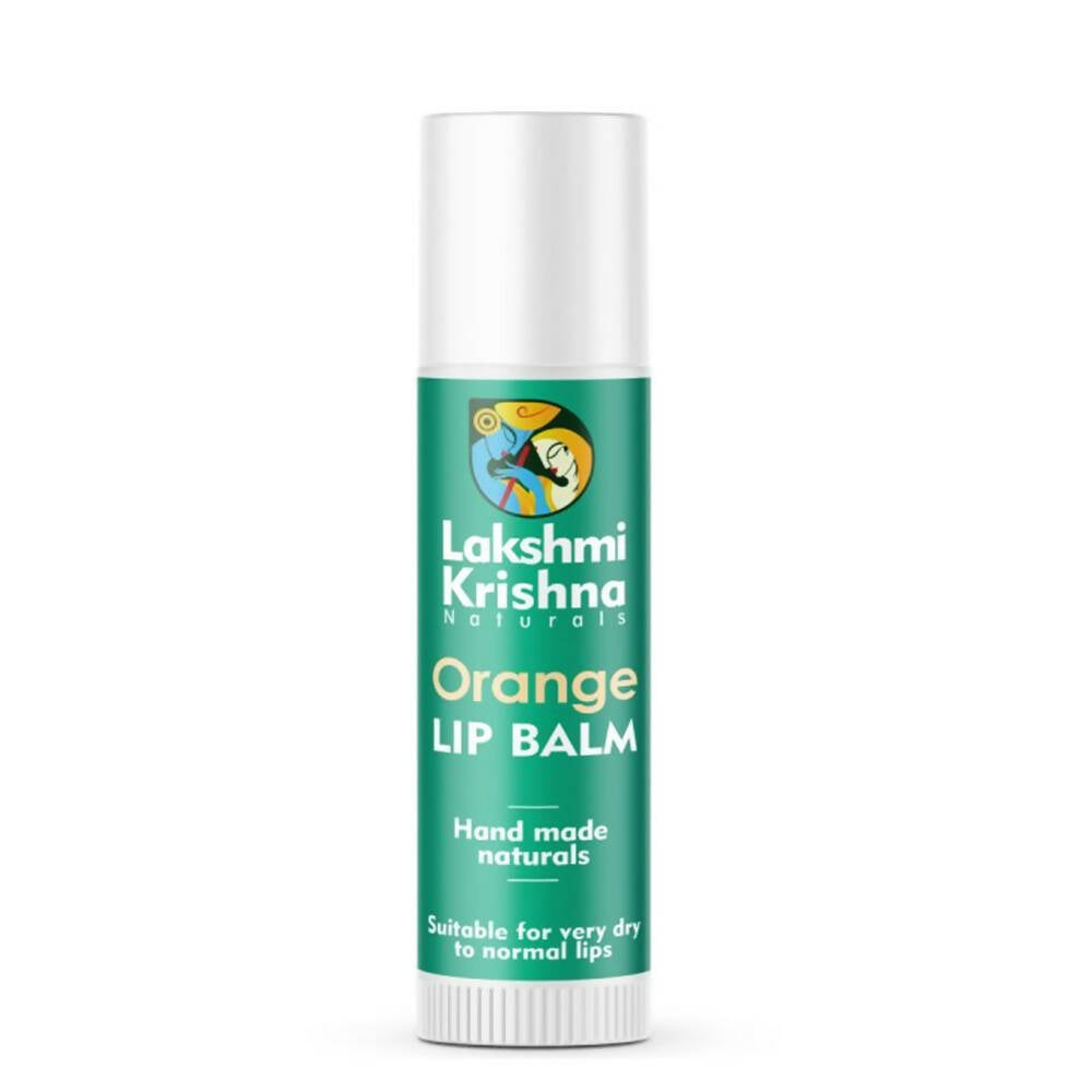 Lakshmi Krishna Naturals Orange Lip Balm - Distacart