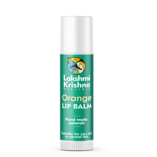 Lakshmi Krishna Naturals Orange Lip Balm - Distacart