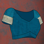 Thumbnail for Lorenvalley Fashion Rama Soft Silk Woven Design Gold Zari Weaving Saree - Distacart