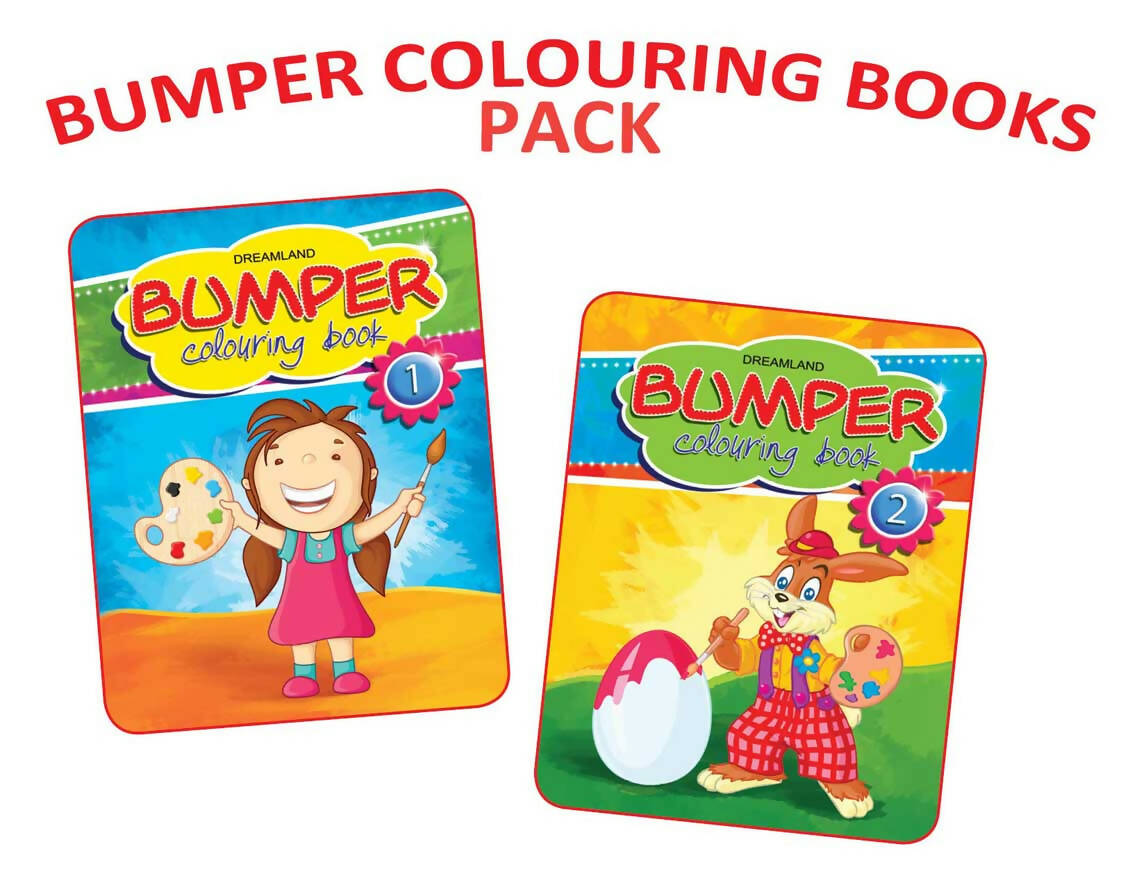 Dreamland Bumper Colouring Books Pack 1 (2 Titles) - Distacart