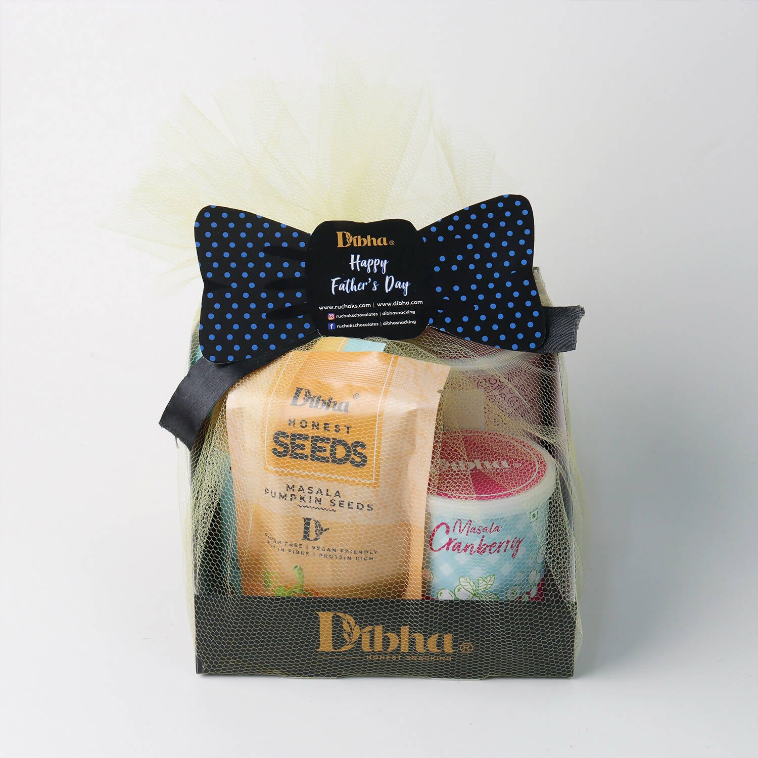 Dibha - Honest Snacking Best DAD Special Gift Hamper - Distacart