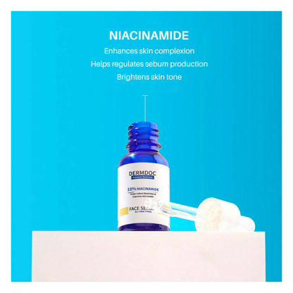 Dermdoc 10% Niacinamide Face Serum - Distacart