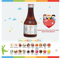 Thumbnail for HealthBest Kidbest Multivitamin & Multimineral Syrup for Kids - Distacart