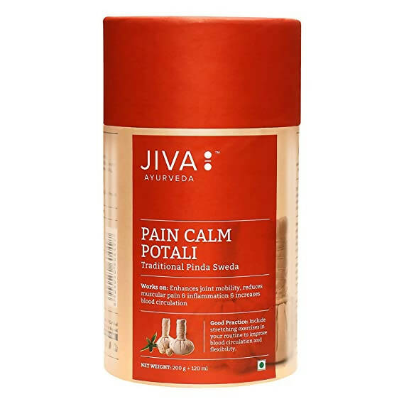 Jiva Ayurveda Pain Calm Potali with Almond Soap Free Combo - Distacart