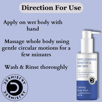 Thumbnail for Dermistry Calming Body Wash & Calming Soothening Body Milk Lotion - Distacart