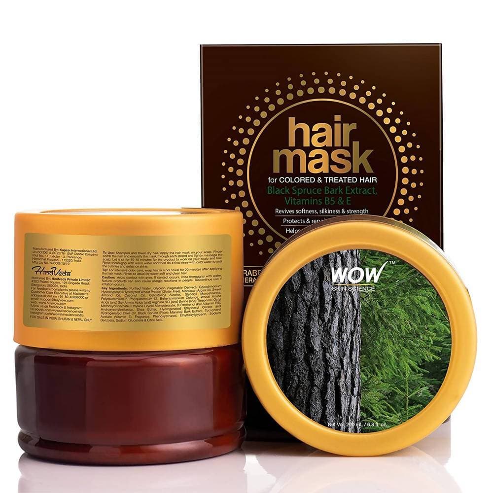 Black Spruce Bark Extract, Vitamin B5 & E Hair Mask