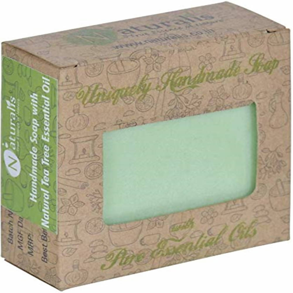 Naturalis Essence Of Nature Handmade Soap With Natural Tea Tree Essential Oil - Distacart