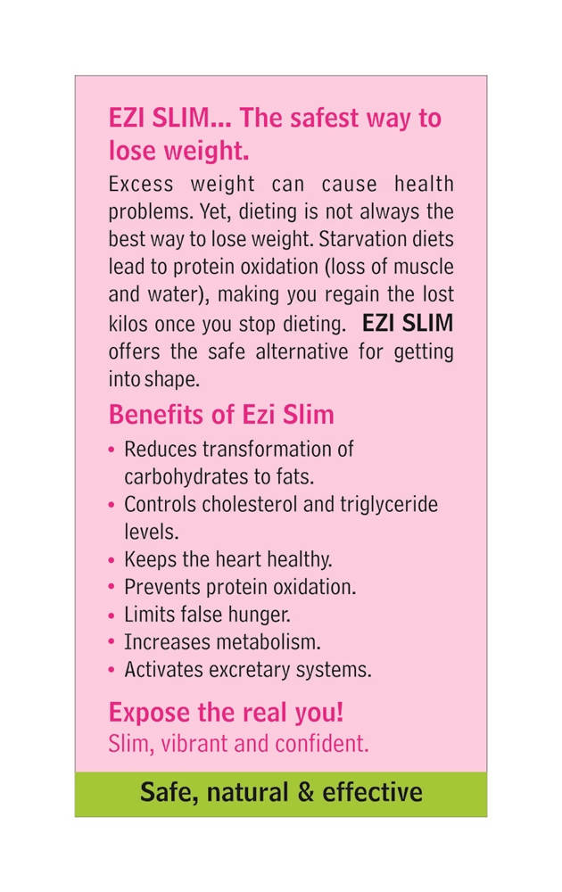 Goodcare Ezi Slim Plus Capsules Benefits