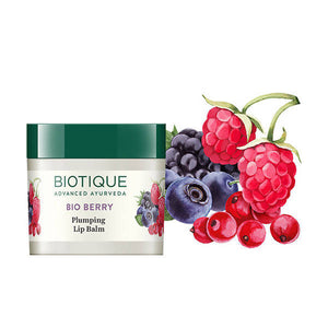 Biotique Advanced Ayurveda Bio Berry Plumping Lip Balm - Distacart