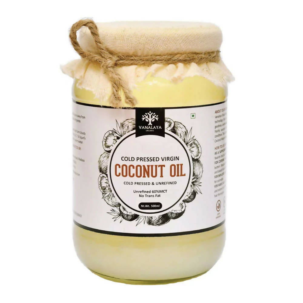Vanalaya Cold Pressed Virgin Coconut Oil - Distacart