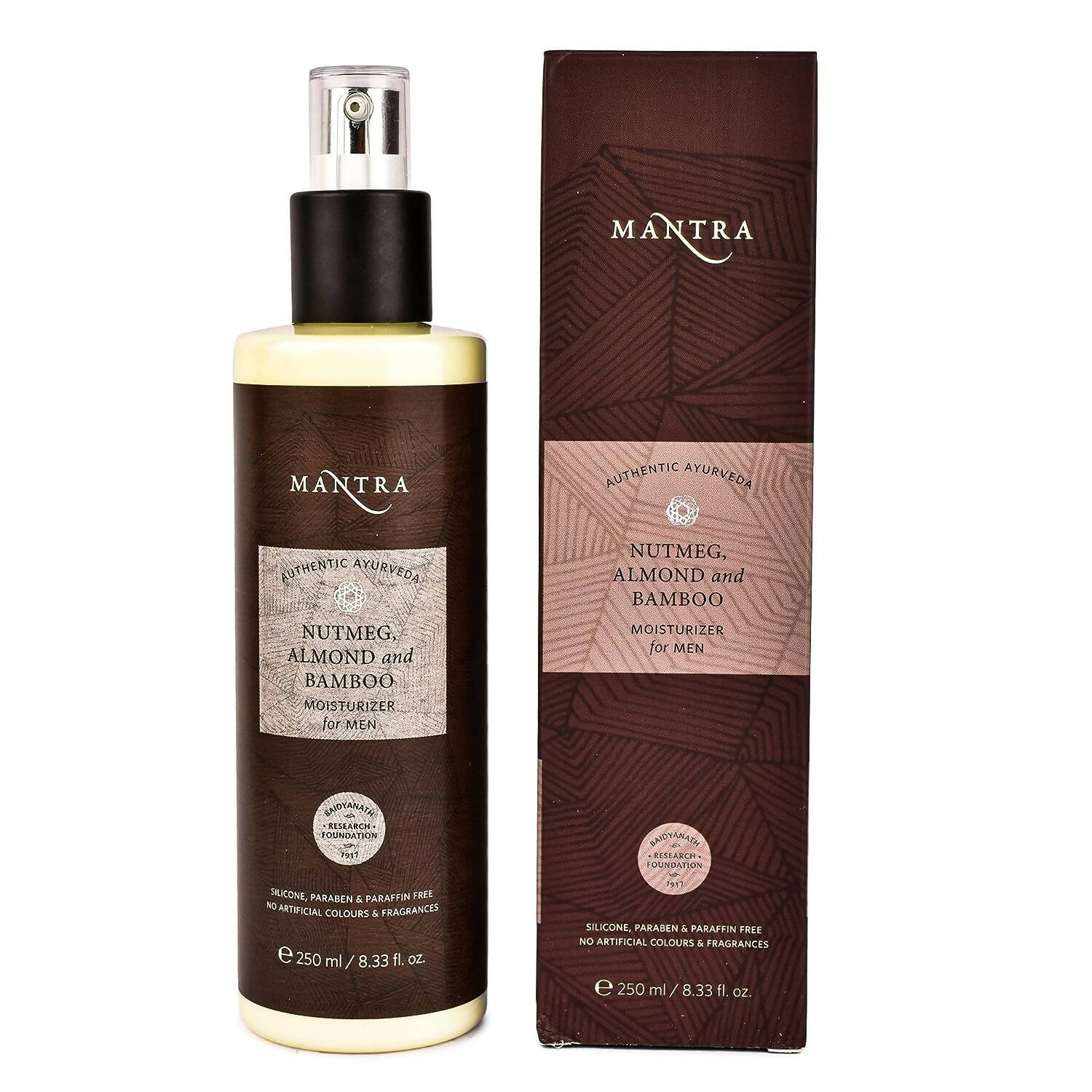 Mantra Herbal Nutmeg, Almond & Bamboo Moisturizer For Men - Distacart