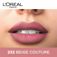 Thumbnail for L'Oreal Paris Color Riche Moist Matte Lipstick - 232 Beige Couture - Distacart