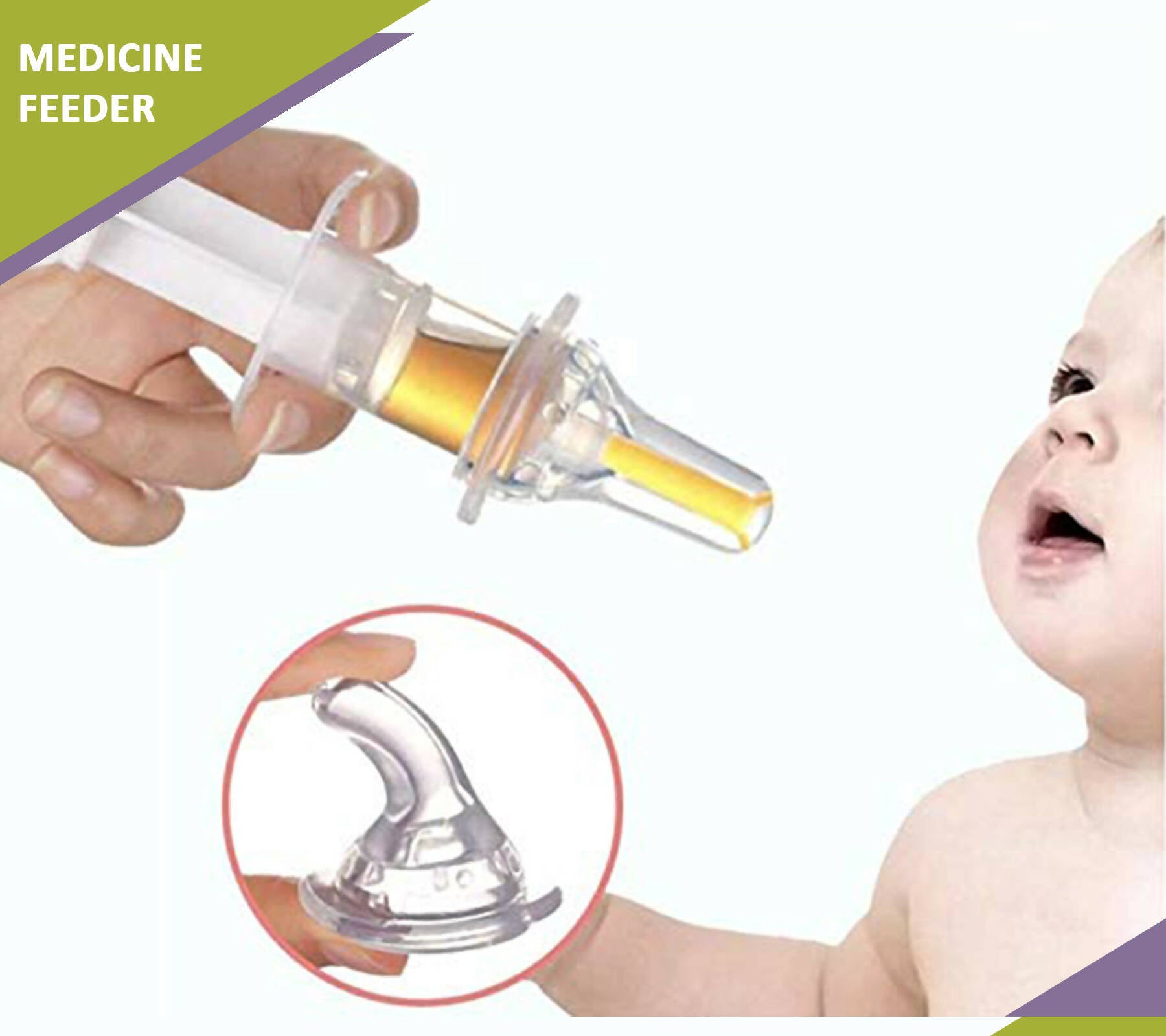 Safe-O-Kid Bpa Free Silicone Liquid Medicine Feederdropper With Box For Baby, Pink - Distacart