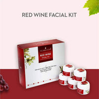 Thumbnail for Glamveda Red Wine Advance Anti Ageing Facial Kit