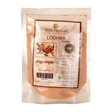Balu Herbals Lodhra (Lodduga) Powder - Distacart