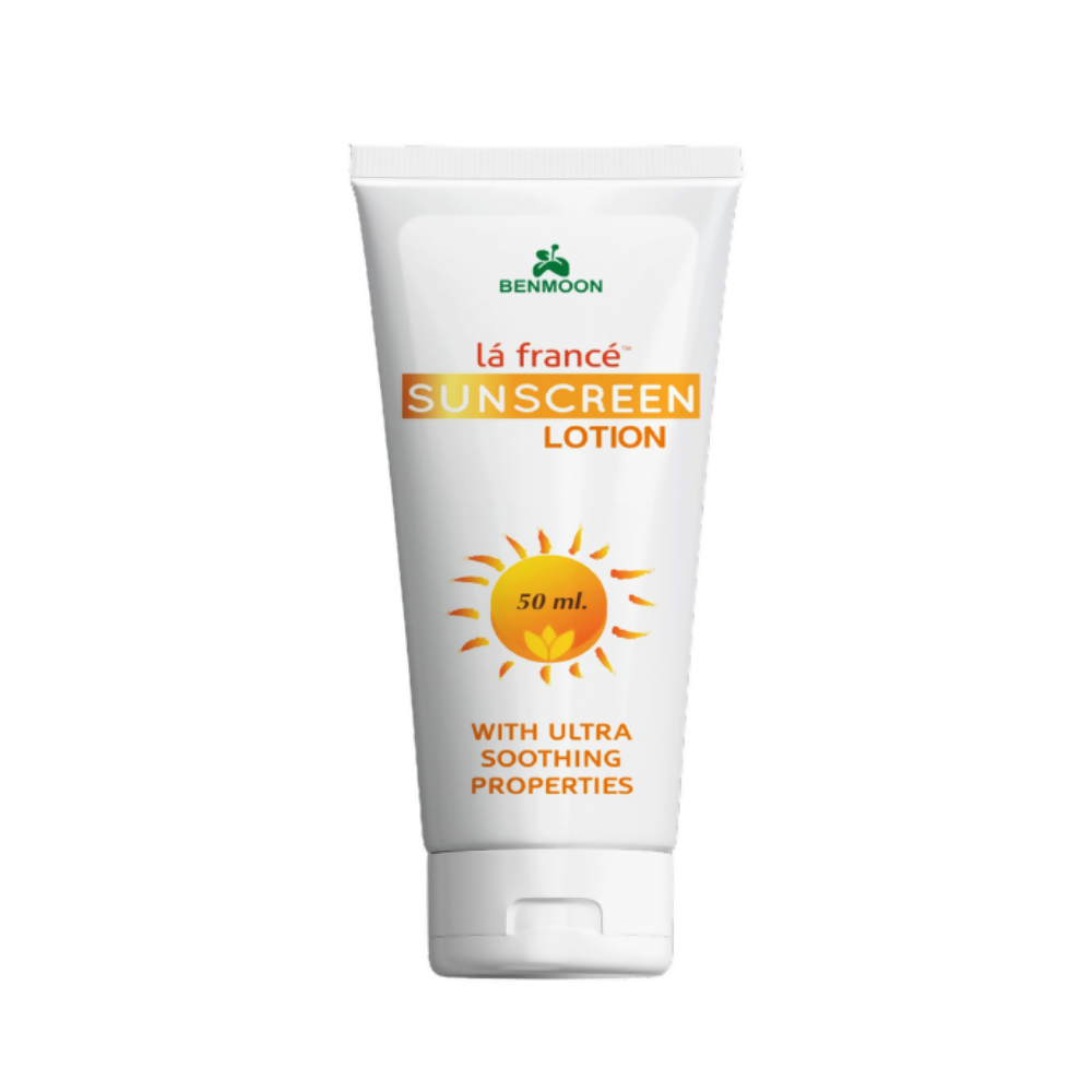 Benmoon Ayurveda La France Sunscreen Lotion - Distacart