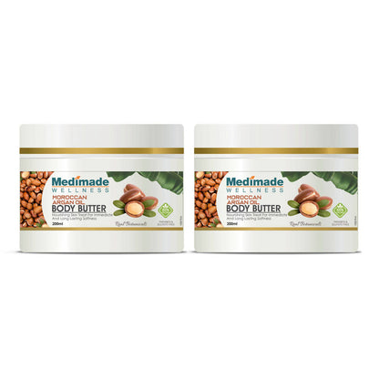 Medimade Wellness Moroccan Argan Oil Body Butter - Distacart
