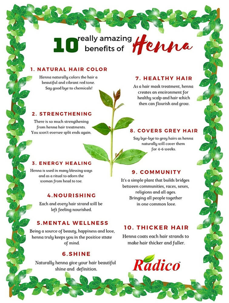 Buy Radico Organic Henna Powder Online at Best Price Distacart