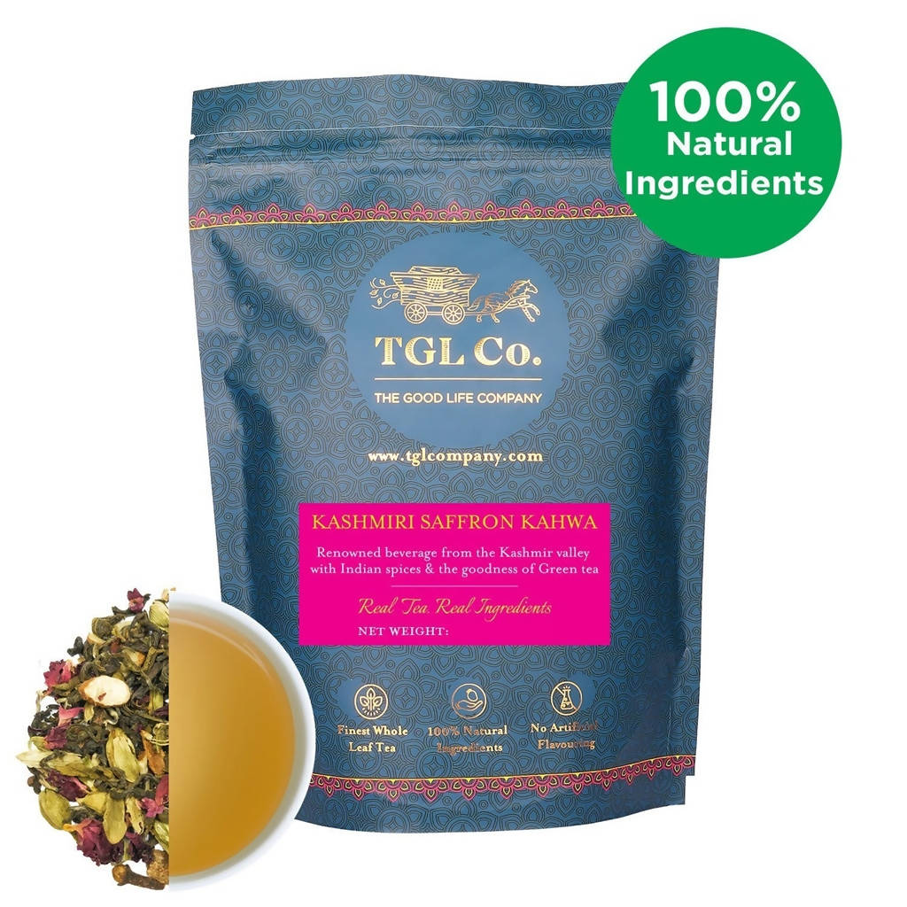 TGL Co. Kashmiri Saffron Kahwa Green Tea - Distacart