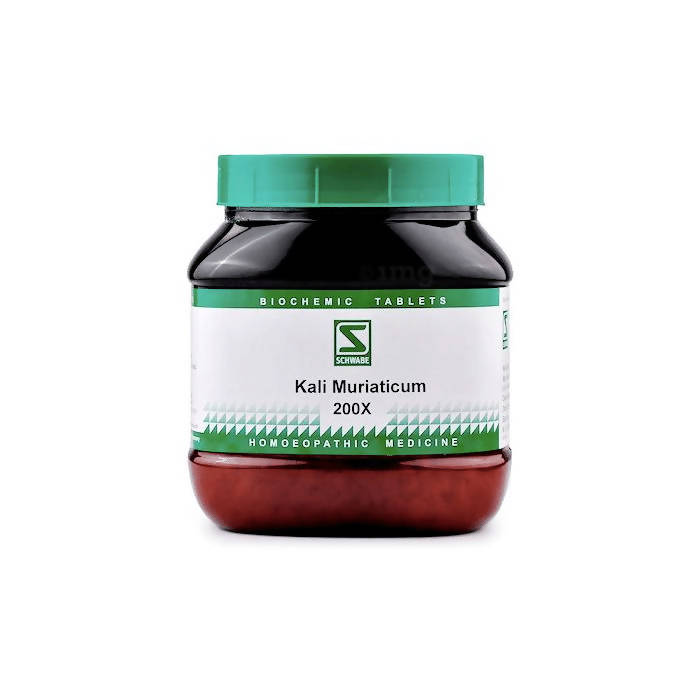 Dr. Willmar Schwabe India Kali Muriaticum Biochemic Tablet - Distacart