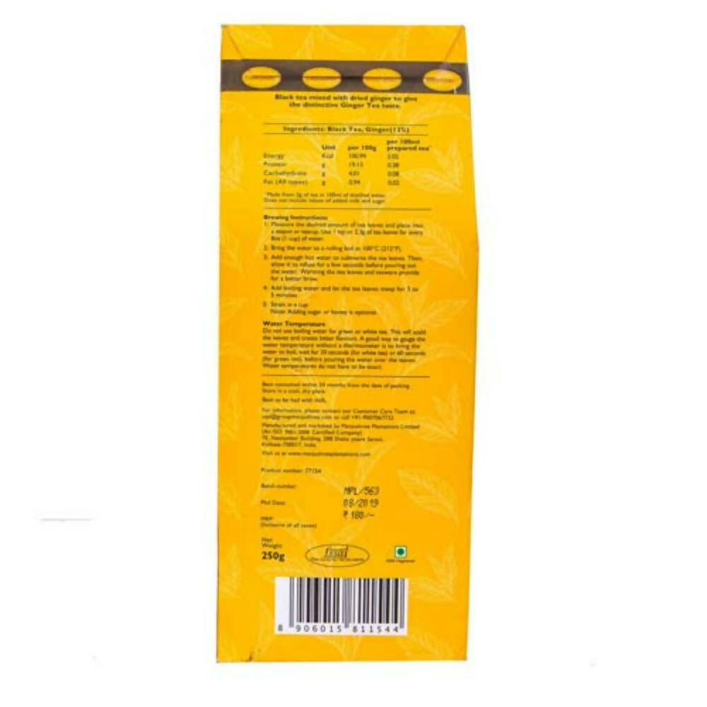 Manjushree Assam Ginger Ctc Tea - Distacart