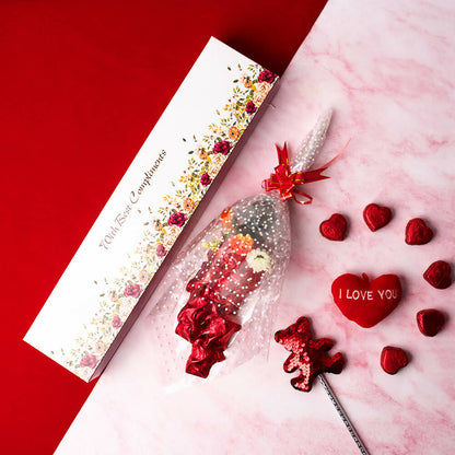 Dibha Ruchoks Valentines Special Rose Shape Chocolates Bouquet - Distacart