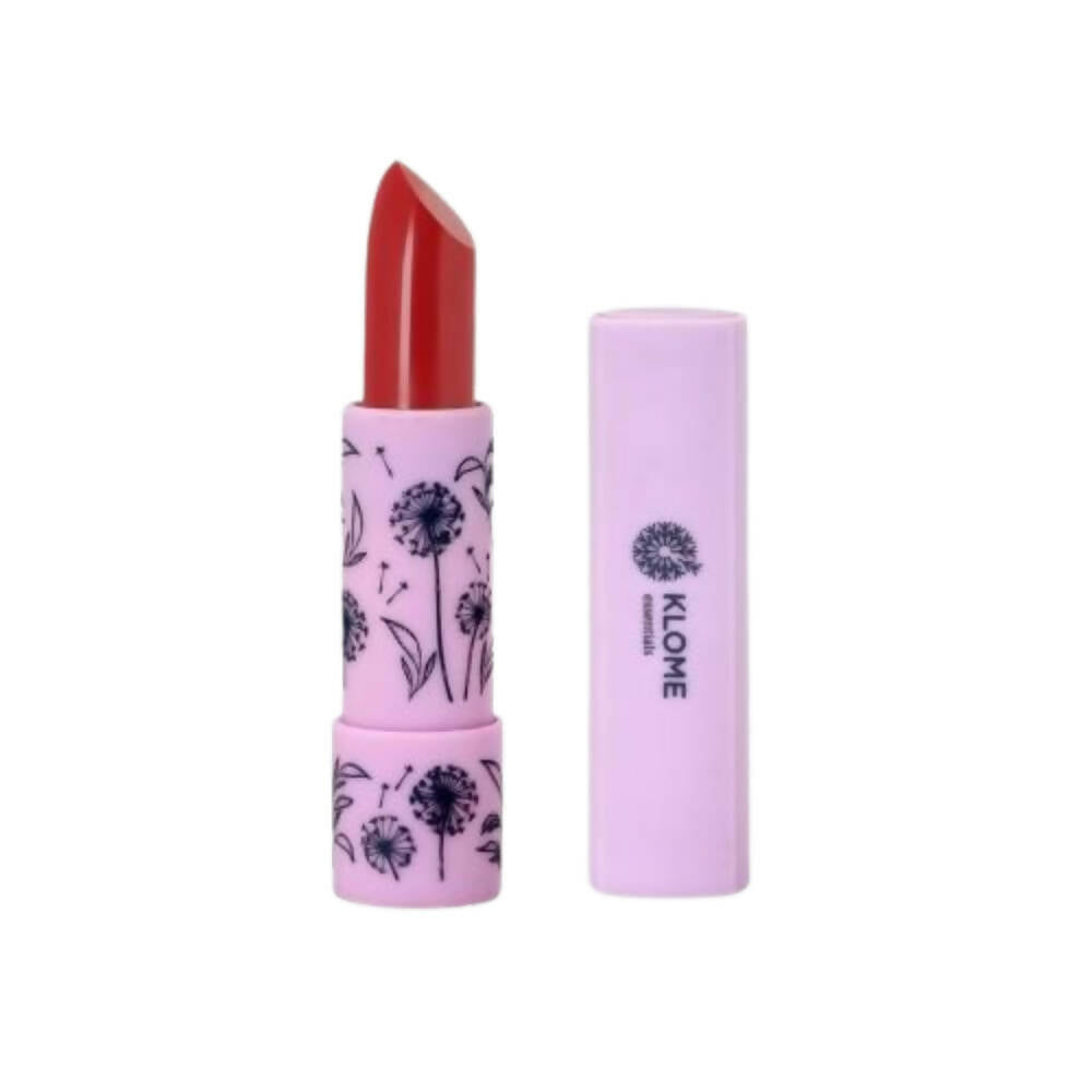 Klome Essentials Vegan Matte Lipstick-Maraschino (Dark Red) - Distacart