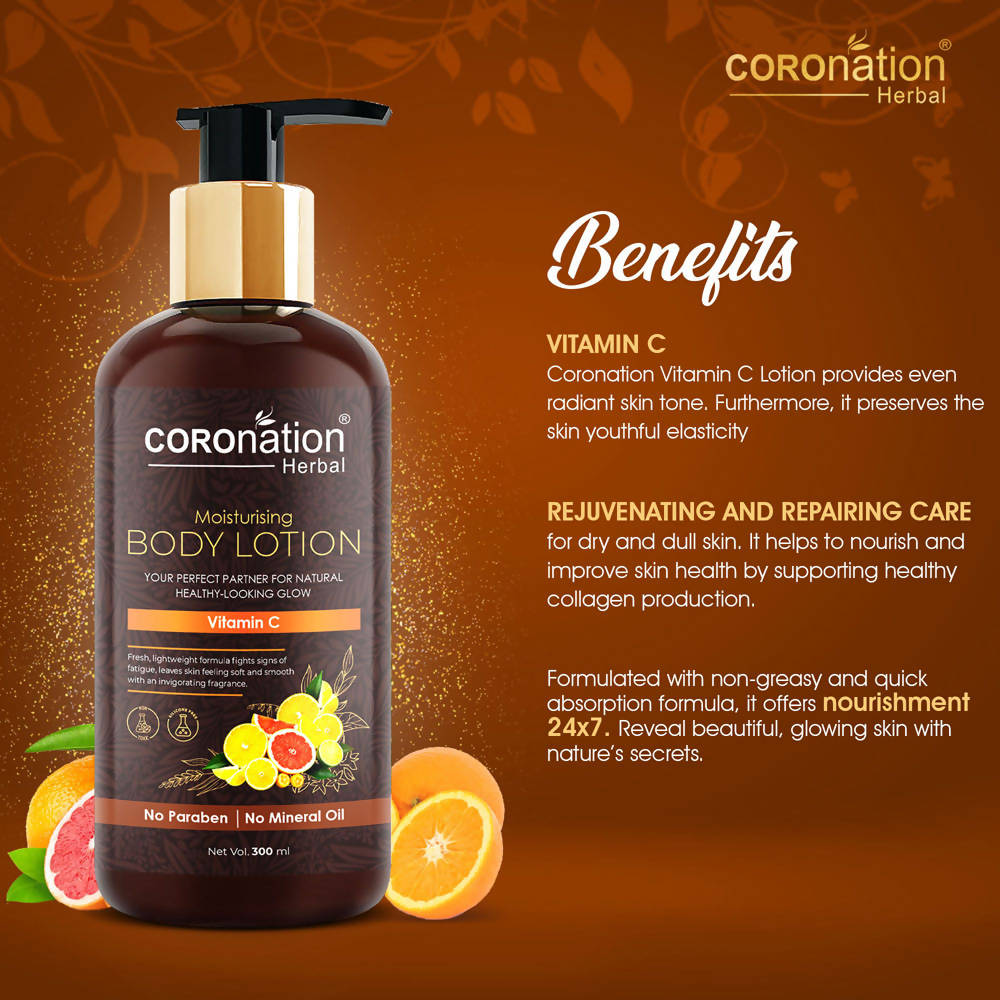 Coronation Herbal Vitamin C Moisturizing Body Lotion - Distacart