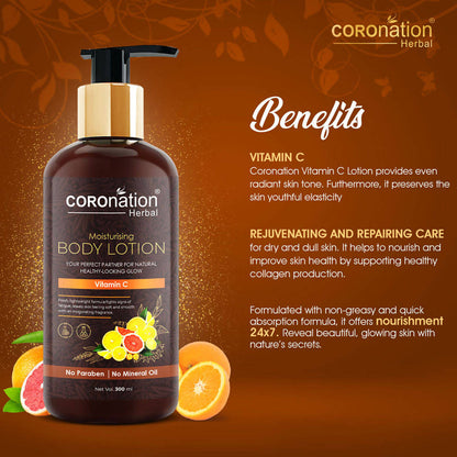 Coronation Herbal Vitamin C Moisturizing Body Lotion - Distacart