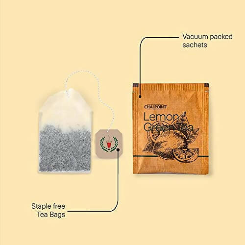 Chai Point Lemon Green Tea Bags - Distacart