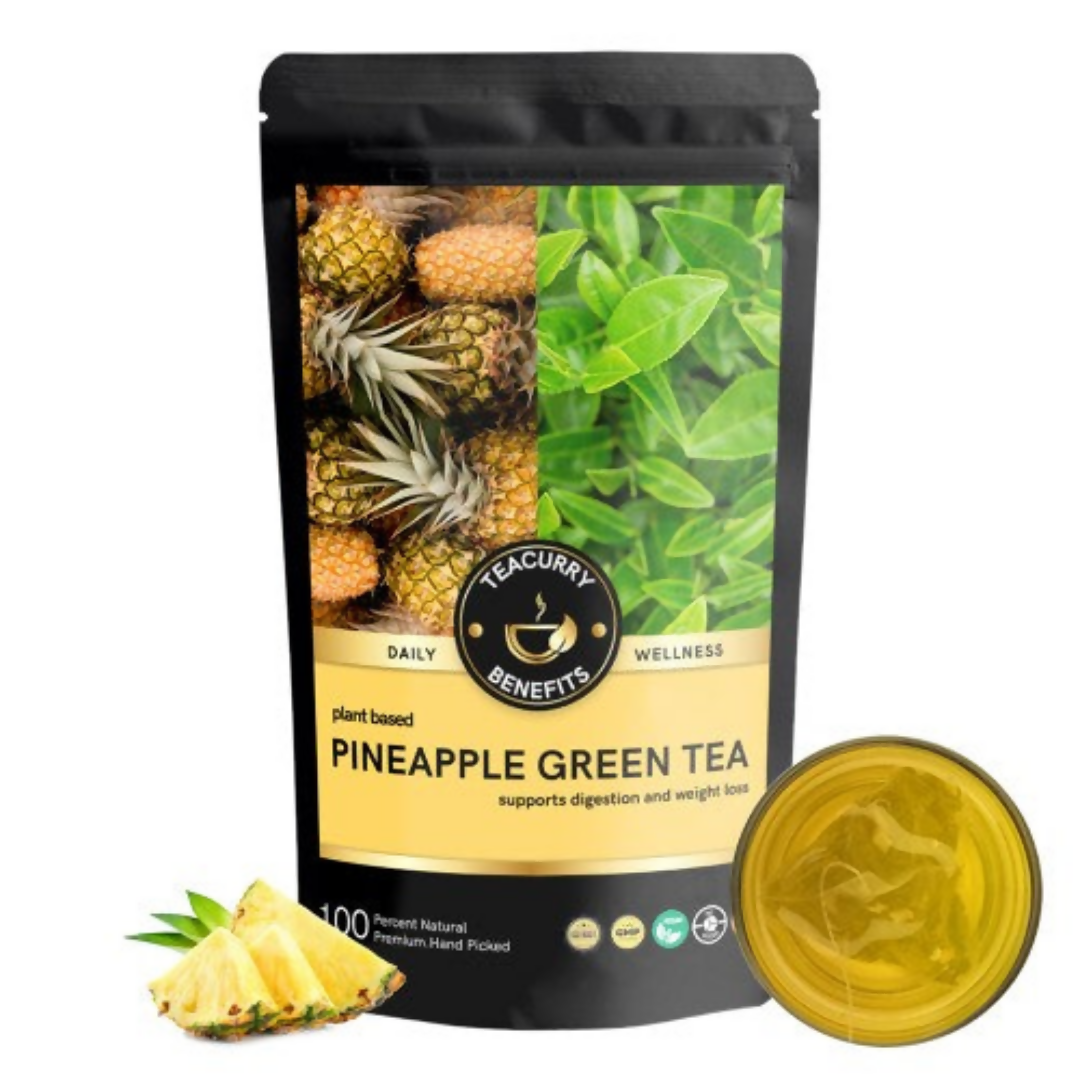 Teacurry Pineapple Green Loose Tea - Distacart