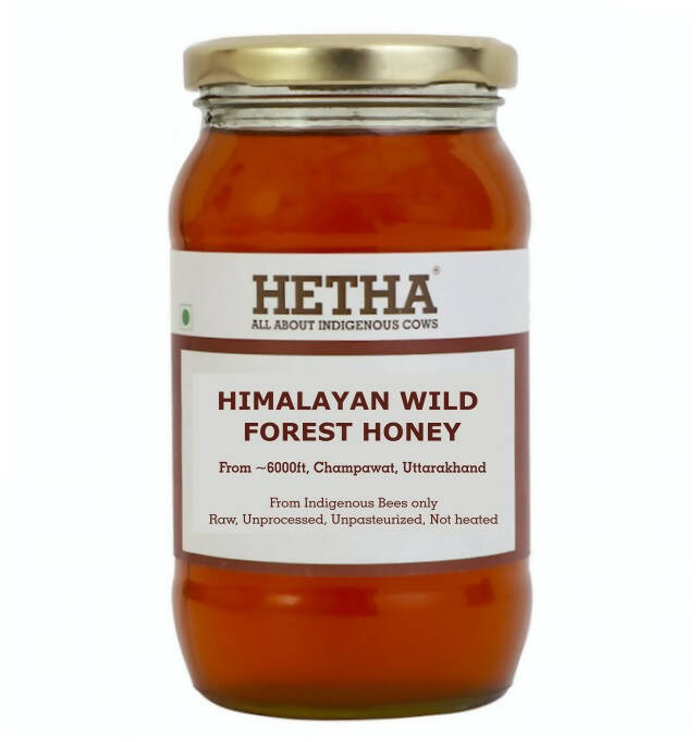 Hetha Pure Himalayan Wild Forest Raw Honey - NMR Passed | Unprocessed | Unpasteurized - Distacart