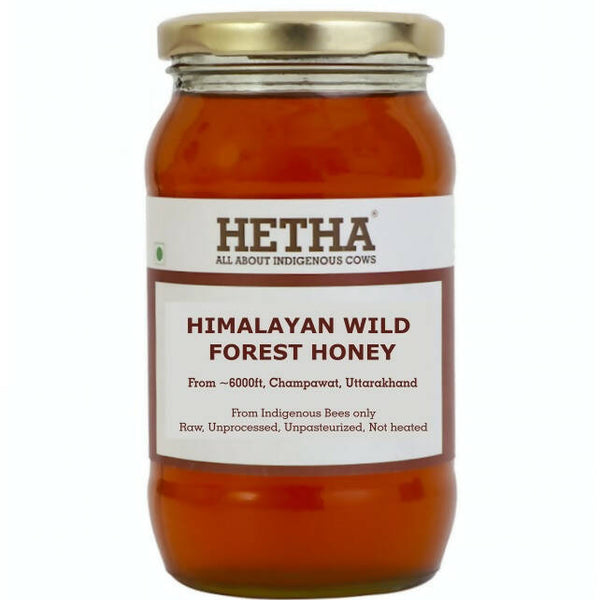 Hetha Pure Himalayan Wild Forest Raw Honey - NMR Passed | Unprocessed | Unpasteurized - Distacart