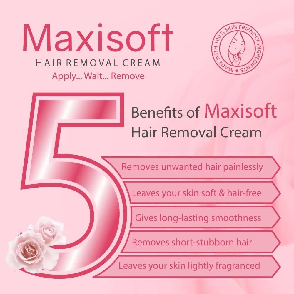 Maxisoft Hair Removal Cream - Distacart