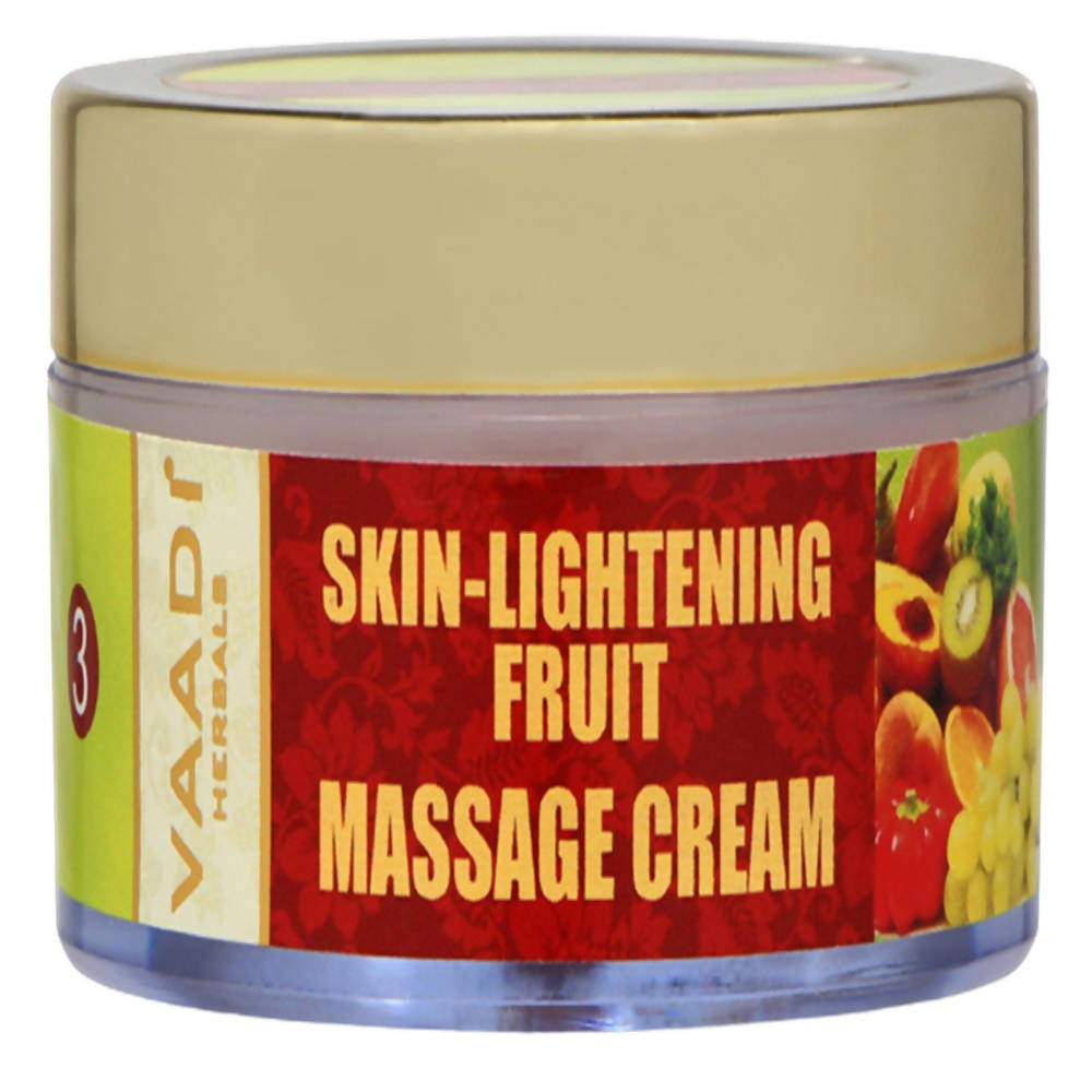 Vaadi Herbals Skin-Lightening Fruit Massage Cream - Distacart