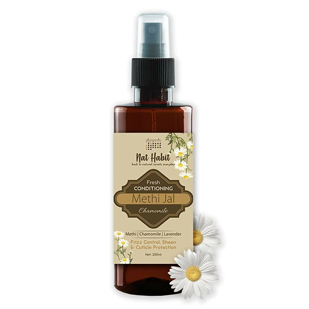Nat Habit Chamomile Conditioning Methi Jal Hair Serum Spray - Distacart