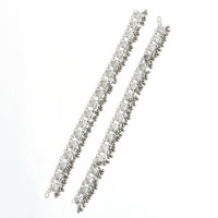 Thumbnail for Mominos Fashion Kamal Johar Oxidised Silver Anklets For Bridal Wear