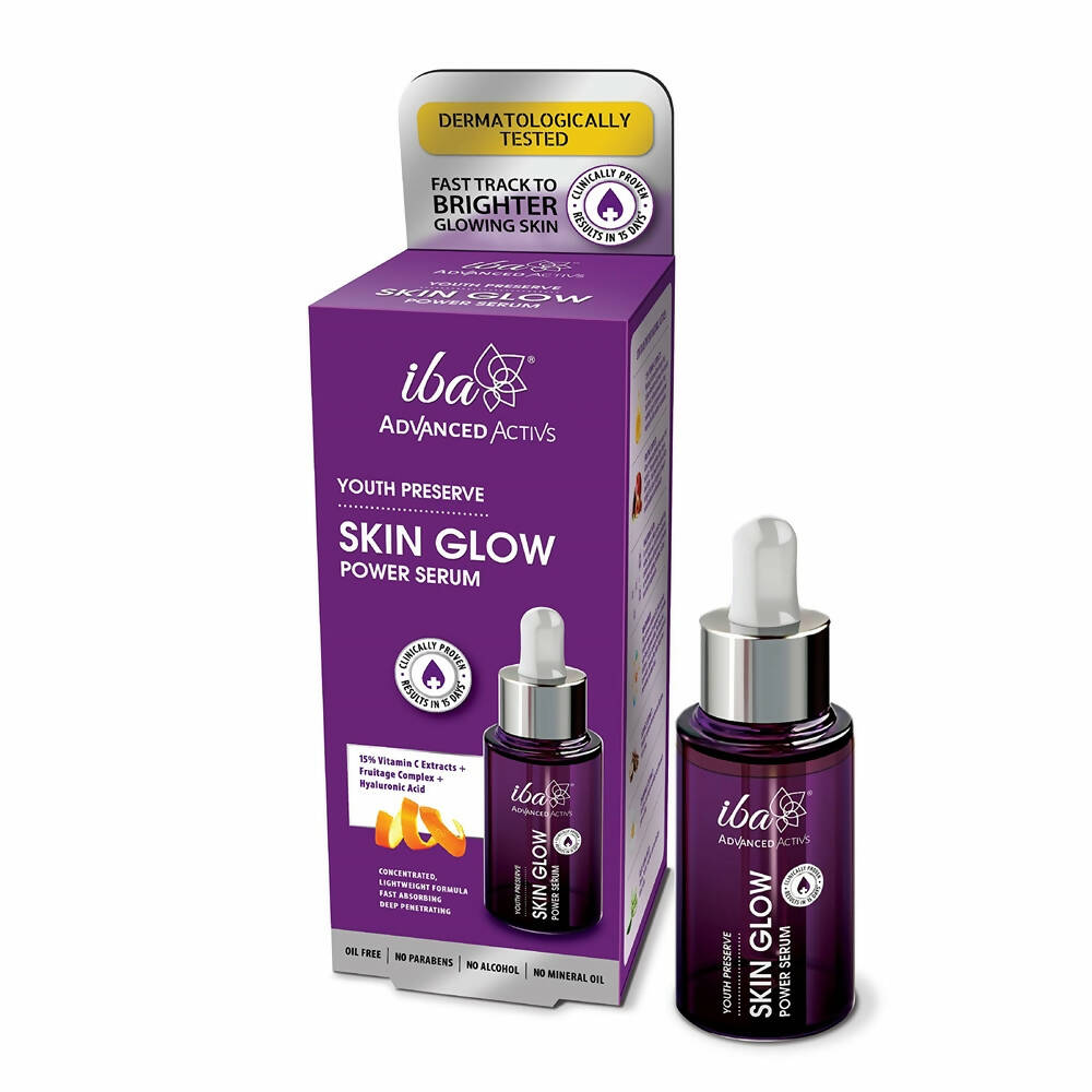 Iba Advanced Activs Youth Preserve Skin Glow Power Serum - Distacart