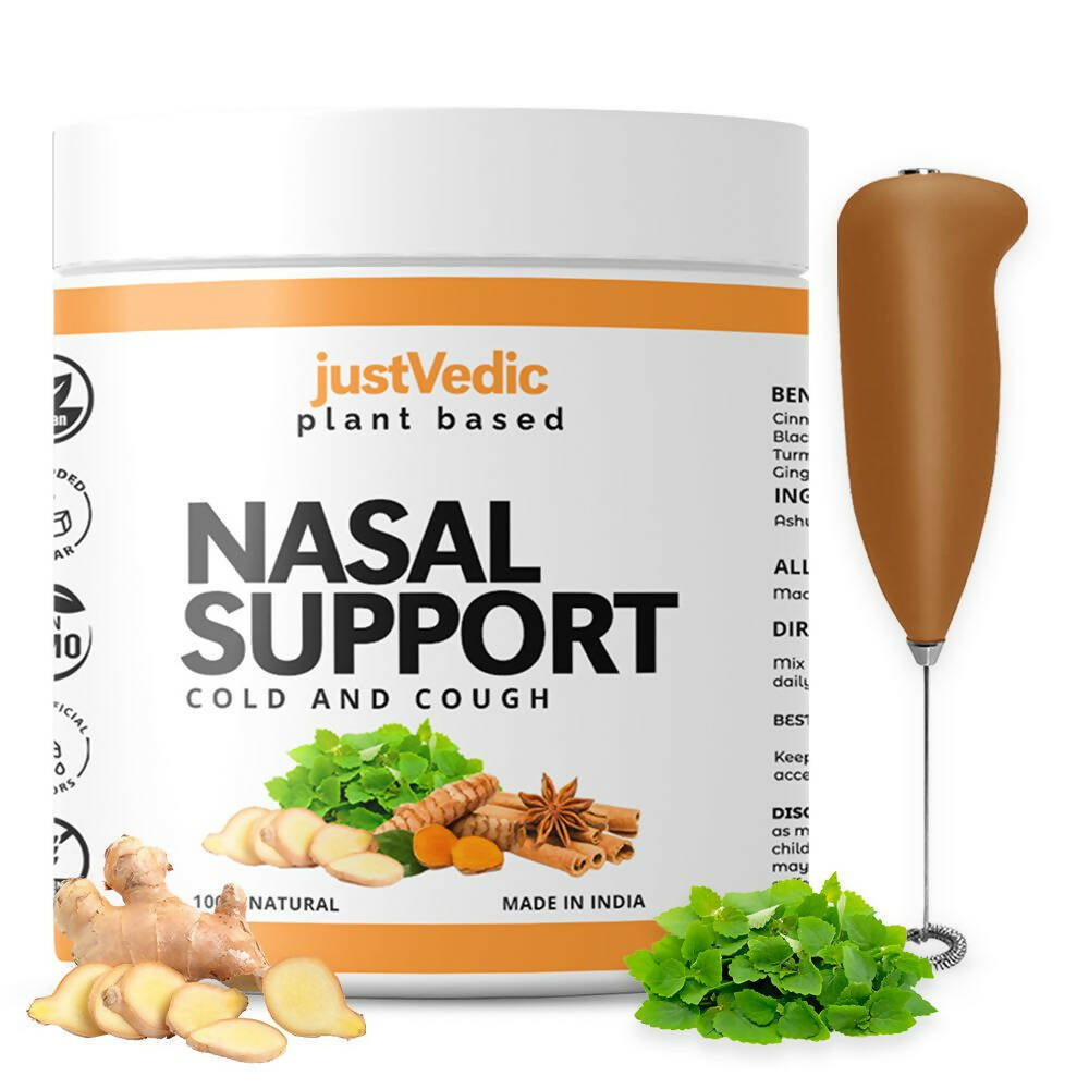 Just Vedic Nasal Support Drink Mix - Distacart