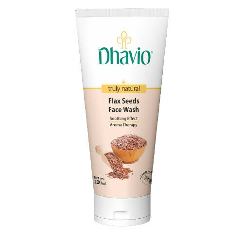 Dhavio Flax Seeds Face Wash - Distacart