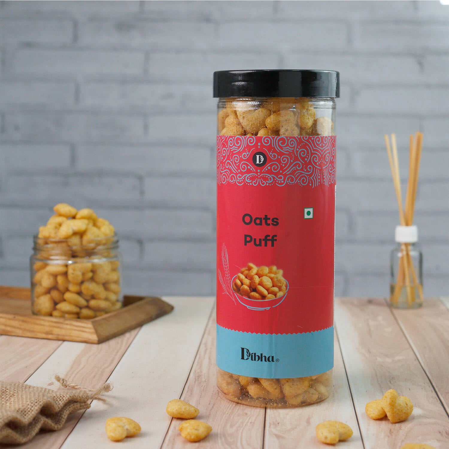 Dibha-Honest Snacking Oats Puffs - Distacart