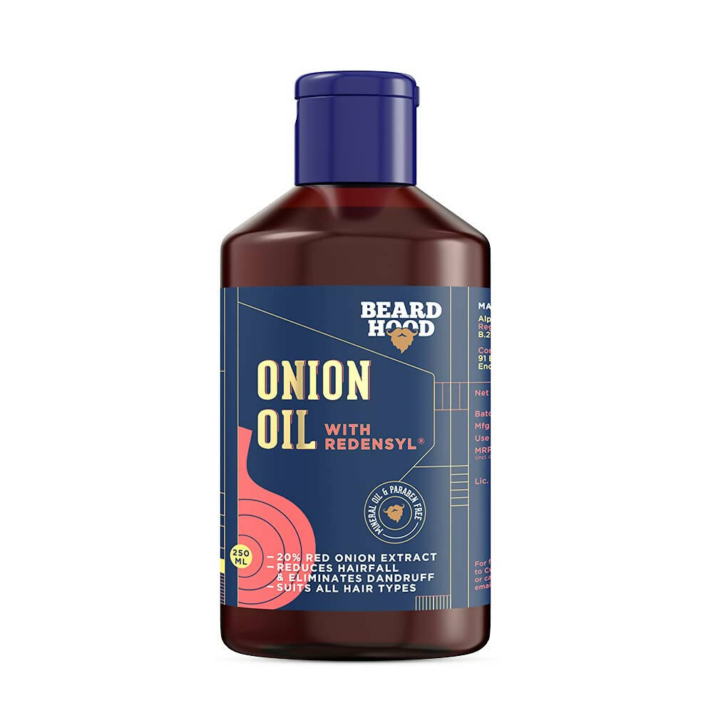 Beardhood Onion Hair Oil with Redensyl - Distacart