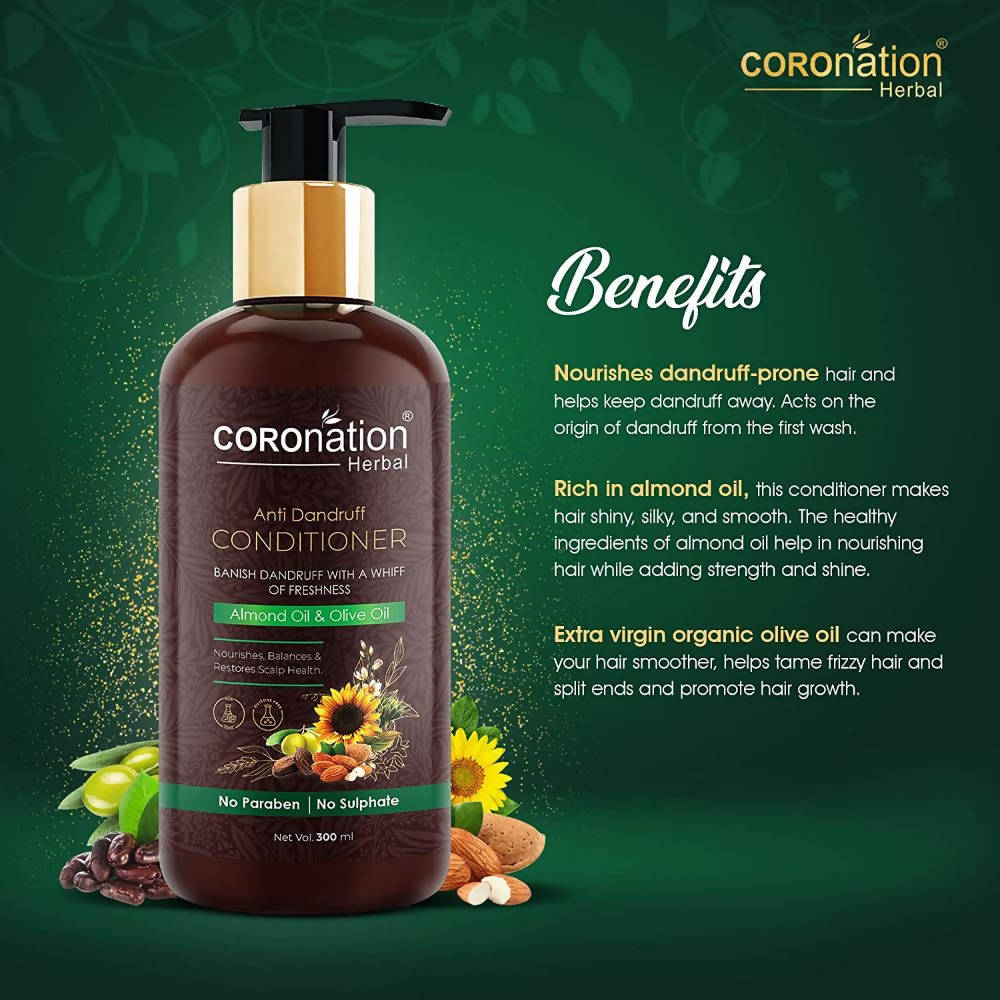 Coronation Herbal Anti Dandruff Hair Conditioner - Distacart