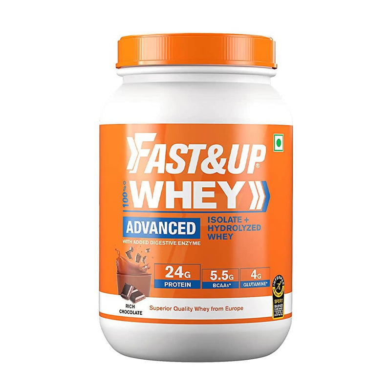 Fast&amp;Up Whey Isolate &amp; Hydrolysate Whey Protein Advanced - Distacart