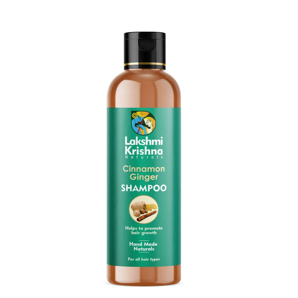 Lakshmi Krishna Naturals Cinnamon Ginger Shampoo - Distacart